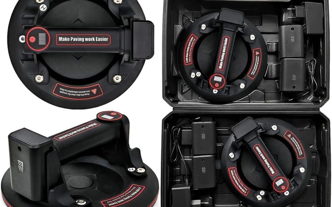 Test des ventouses DURDUR 20 cm à batterie : puissance 270 kg