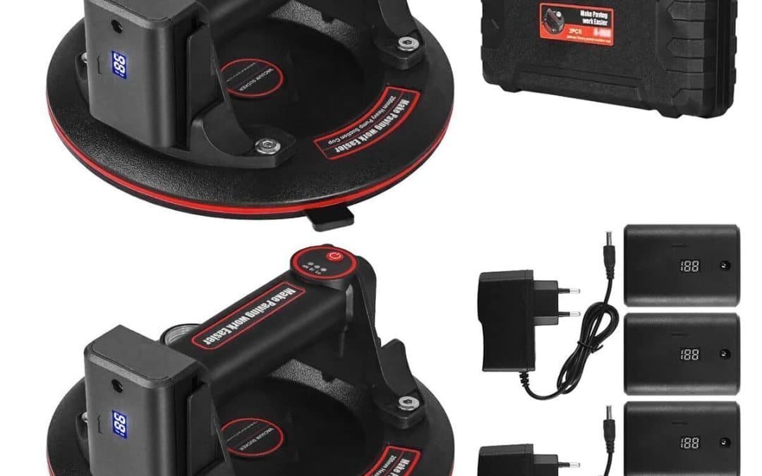 Test des ventouses électriques professionnelles de 8" : performance et puissance