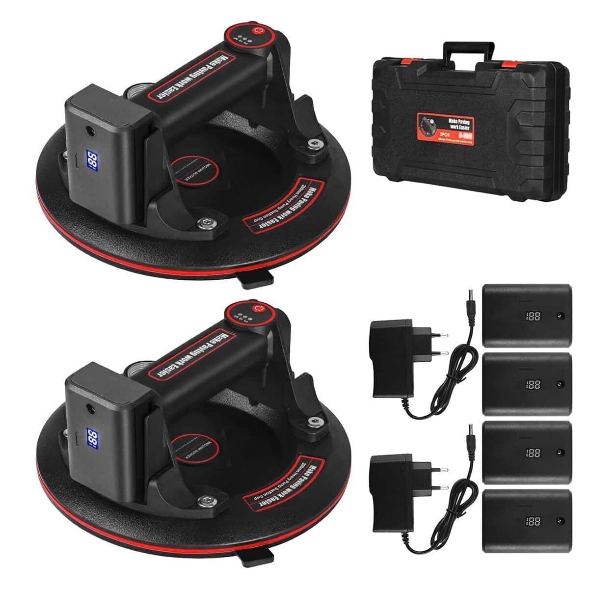 Test des ventouses électriques professionnelles de 8" : performance et puissance