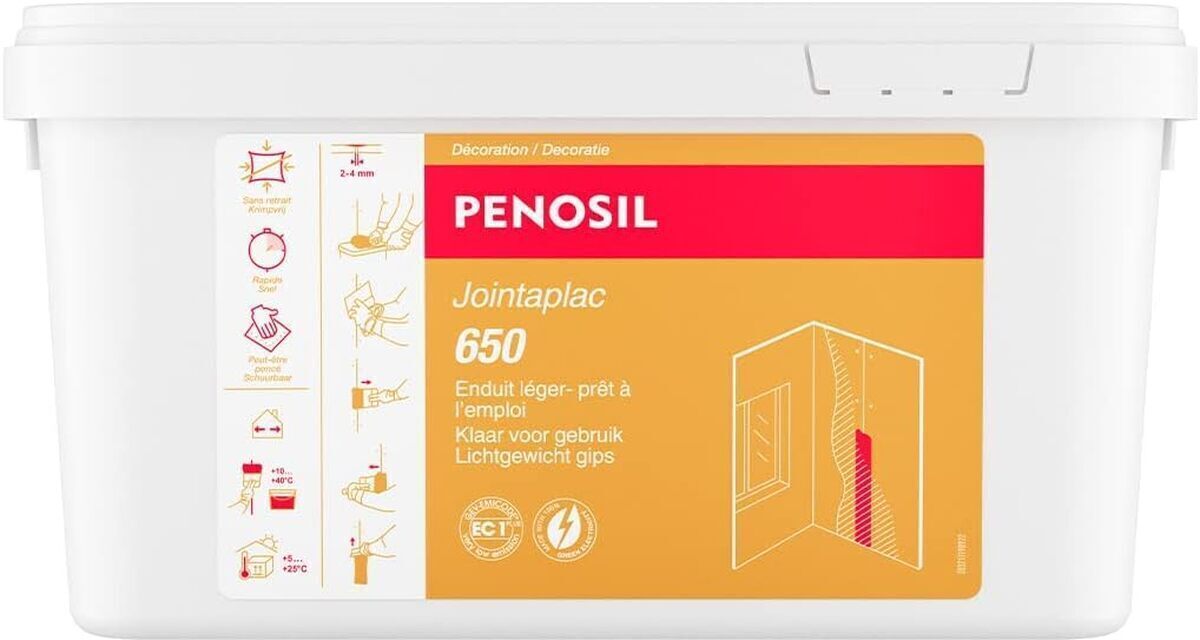Test du joint de carrelage PENOSIL JOINTAPLAC blanc 5 L
