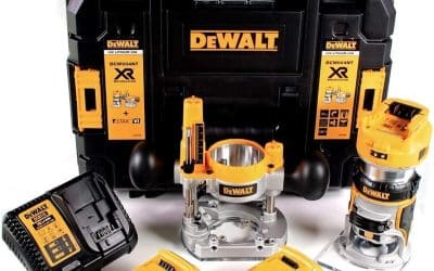 Test du kit affleureuse et défonceuse DeWalt XR 18V brushless