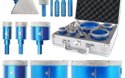 Test du kit de scie-cloche diamant BRSCHNITT pour carrelage et porcelaine