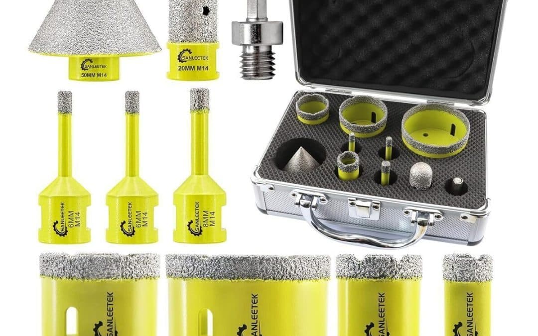 Test du kit trépan carrelage SANLEETEK : performances et polyvalence