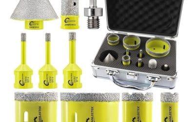 Test du kit trépan carrelage SANLEETEK : performances et polyvalence