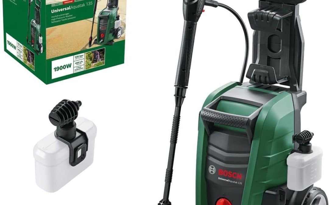 Test du nettoyeur haute-pression Bosch UniversalAquatak 135