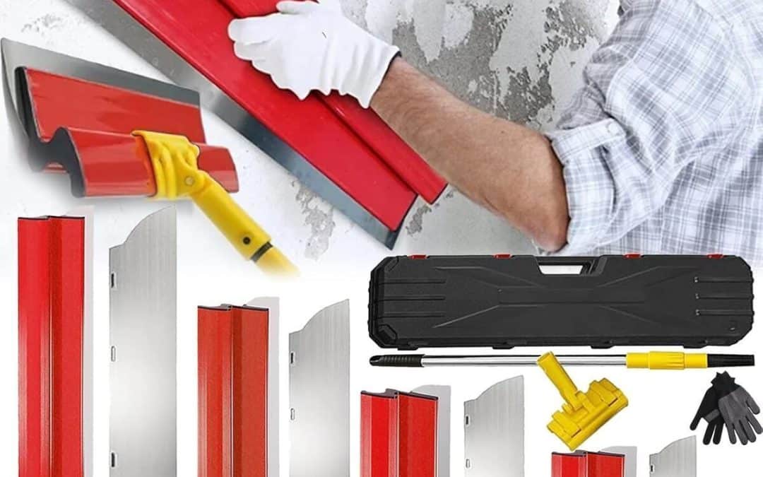 Test : ensemble spatules Surface pour décoration murale
