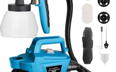 Test : pistolet à peinture Tilswall 800W, puissance et précision