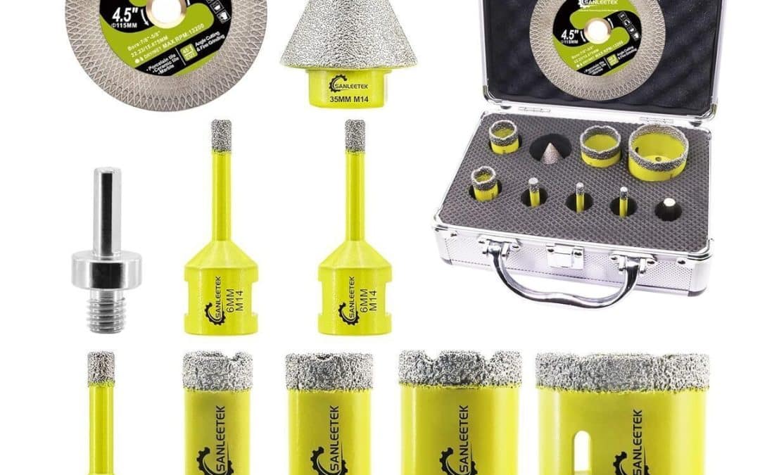 Test : sanleetek kit foret diamant pour carrelage