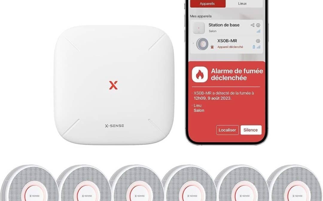 Test X-Sense Détecteur de fumée connecté : alarme incendie performante