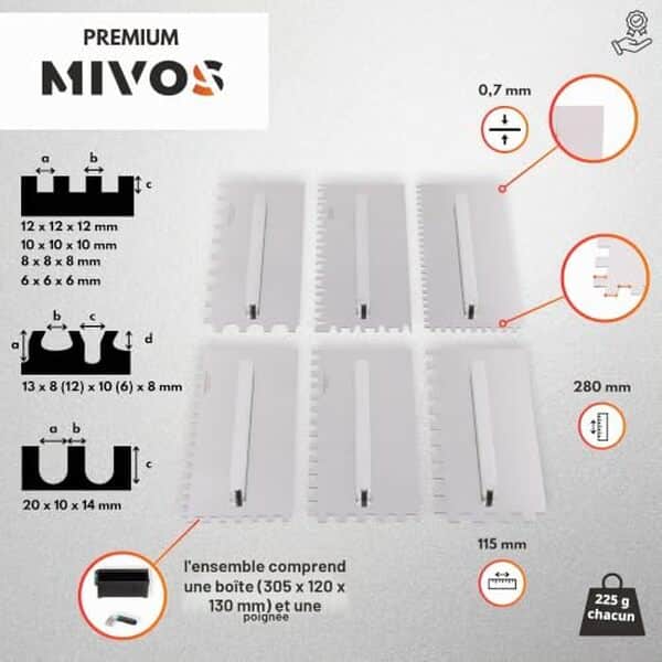 Découvrez notre test détaillé des truelles MIVOS : analyse de leur praticité, performance et qualité. Trouvez l'outil idéal pour vos travaux.