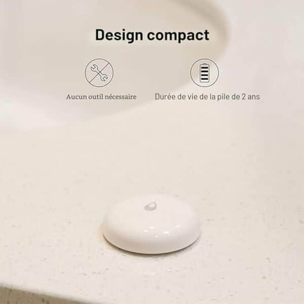 Découvrez notre test détaillé du détecteur d'inondations Aqara. Performances, installation et efficacité pour protéger votre maison des fuites d'eau. 