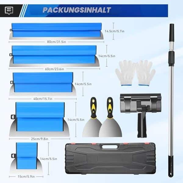 Dรฉcouvrez notre test dรฉtaillรฉ de la spatule enduit lissage set : performance, polyvalence et qualitรฉ pour vos travaux de finition intรฉrieure.
