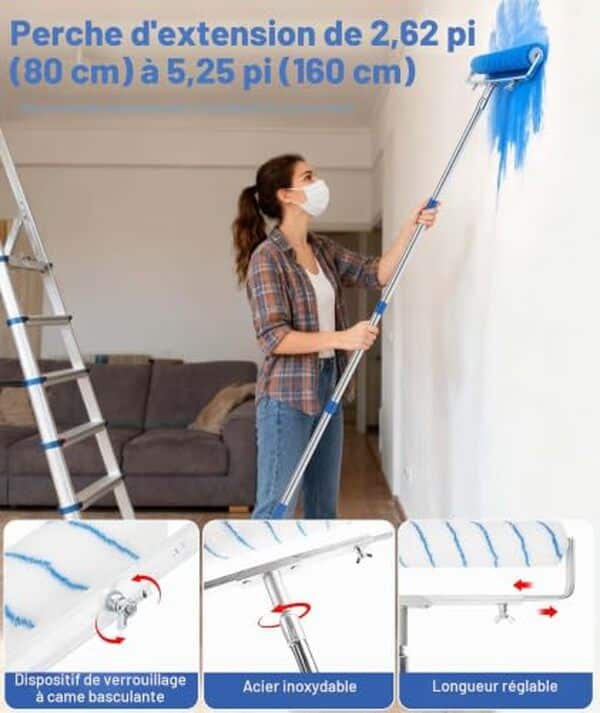 Découvrez notre test détaillé du kit complet Qivine de peinture 45 cm : performance, efficacité et polyvalence pour tous vos projets de peinture.