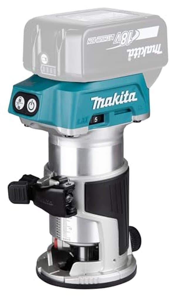 Dรฉcouvrez notre test complet de l'affleureuse sans fil 18V Makita DRT50ZJX2 : performances, ergonomie et verdict final pour ce modรจle professionnel.