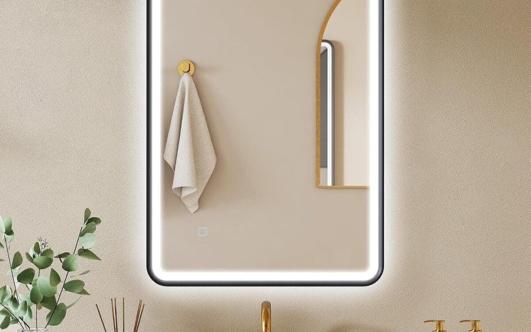 Avis Sur Le Miroir LED HOMCOM 90 X 60 Cm Avec Éclairage Et Contrôle Tactile