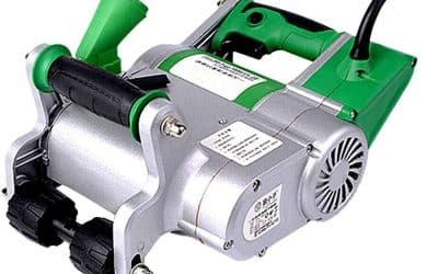 Test de la machine à rainurer 1100W pour murs de briques
