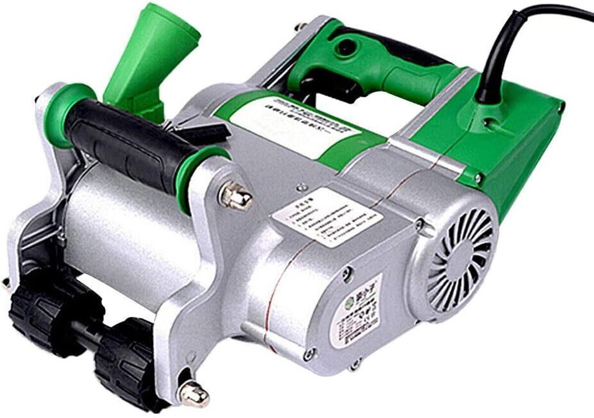 Test de la machine à rainurer 1100W pour murs de briques
