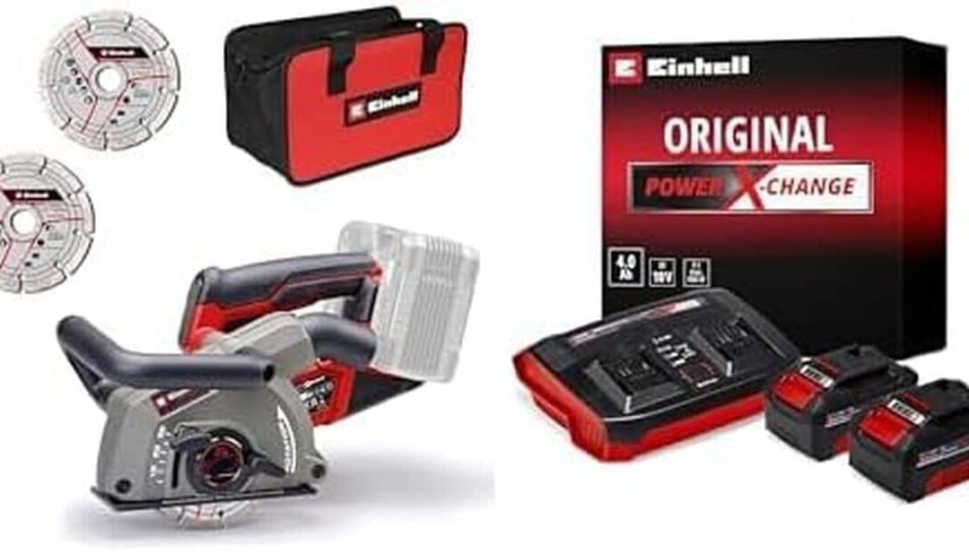 Test de la rainureuse sans fil Einhell TP-MA 36/30 Li BL : performance et puissance
