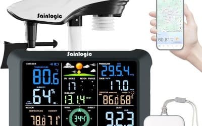 Test De La Station Météo Sainlogic Intelligente Sa9 Plus Wifi