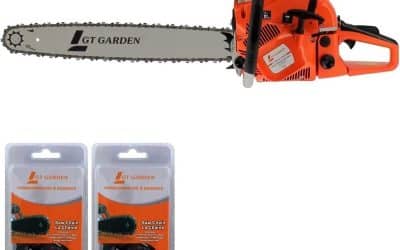 Test de la tronçonneuse GT Garden 62 cm3 – Puissance et efficacité