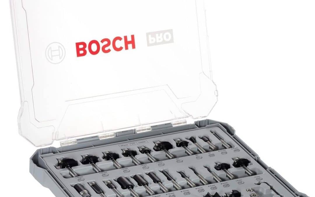 Test du kit de fraises mixtes Bosch Professional 30 pièces