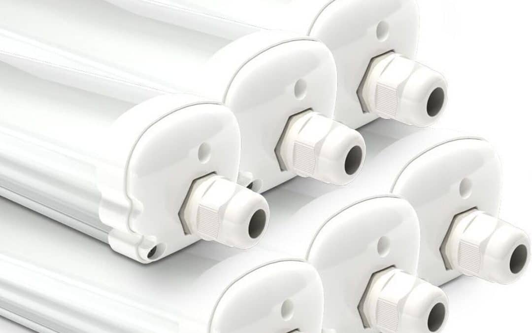 Test du lot de 6 lampes led étanches Hoftronic 36w