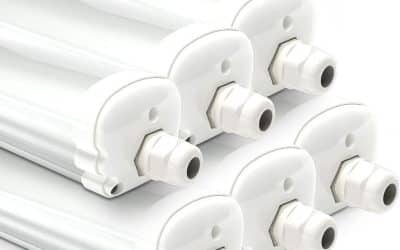 Test du lot de 6 lampes led étanches Hoftronic 36w