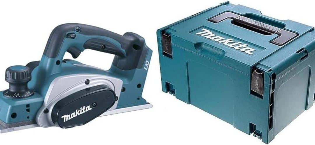 Test Du Rabot Makita 82 Mm 18 V LXT Avec Coffret Makpac 3