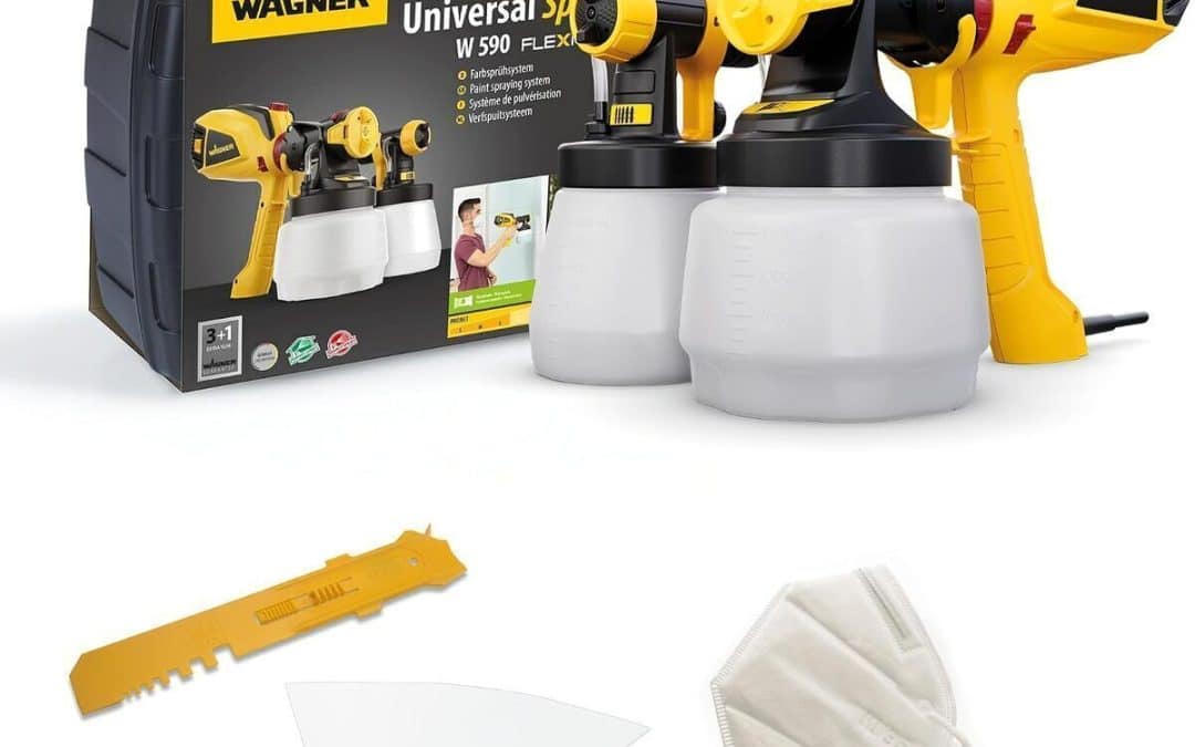 Test du système de peinture Wagner W 590 FLEXiO : polyvalence et efficacité
