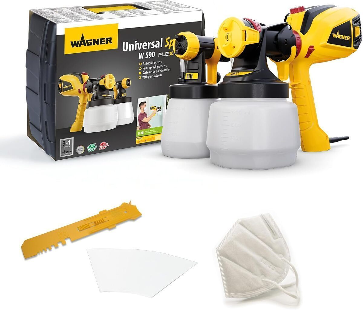 Test du système de peinture Wagner W 590 FLEXiO : polyvalence et efficacité