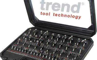 Test : ensemble de fraises Trend, 50 pièces, tige 1/4 pouce
