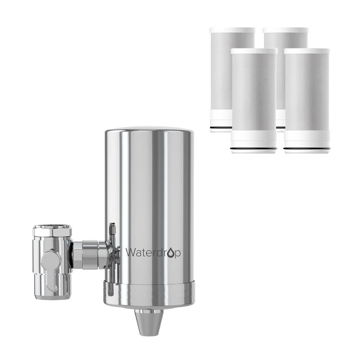Test : filtre à eau Waterdrop WD-FC-06 en acier inoxydable