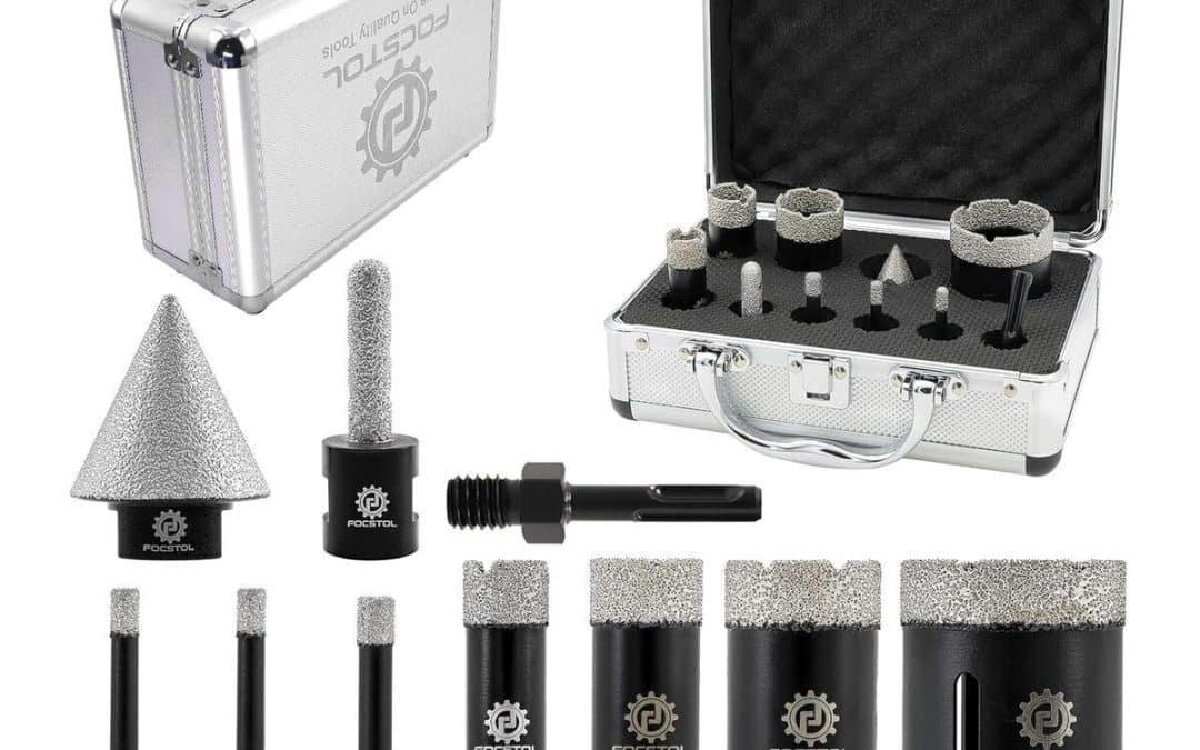 Test : kit de forets diamantés FOCSTOL pour carrelage et céramique