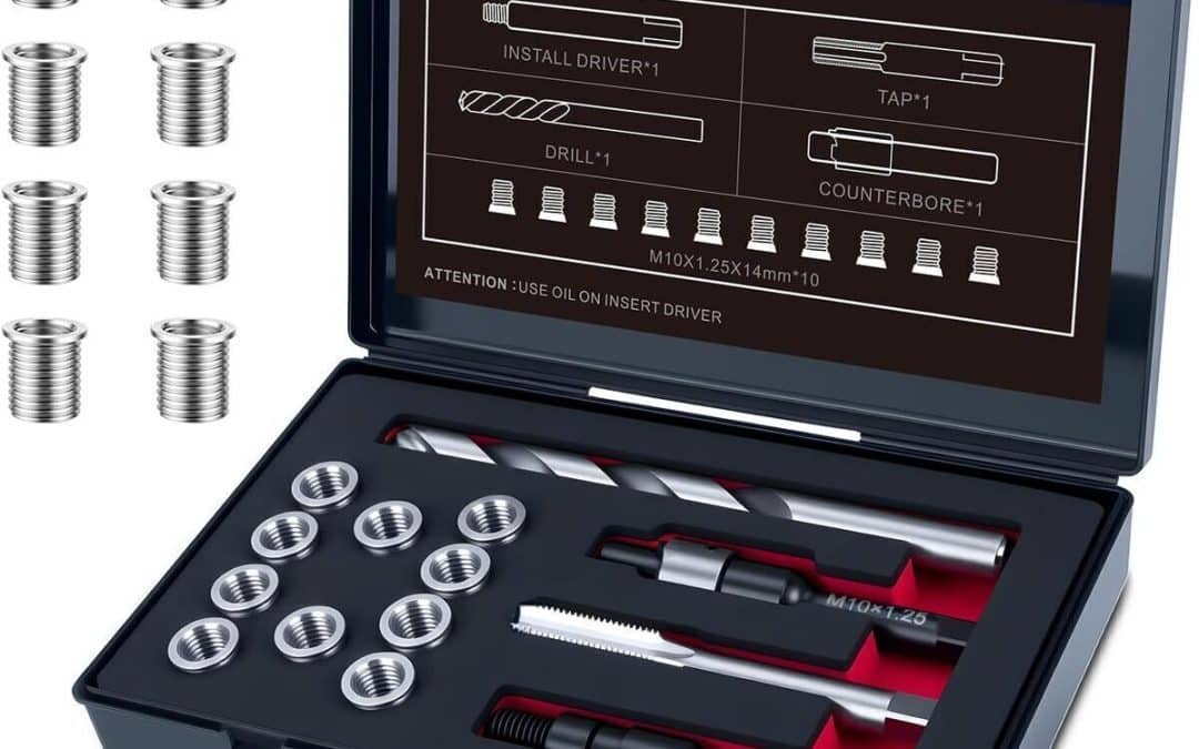 Test : kit de réparation de filetage M10 x 1, 25 de Sennmonn