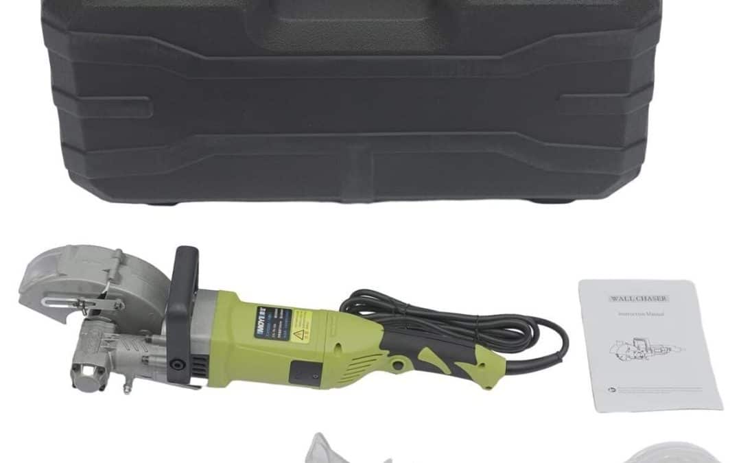 Test : rainureuse 4000W, découpeuse polyvalente pour murs en béton