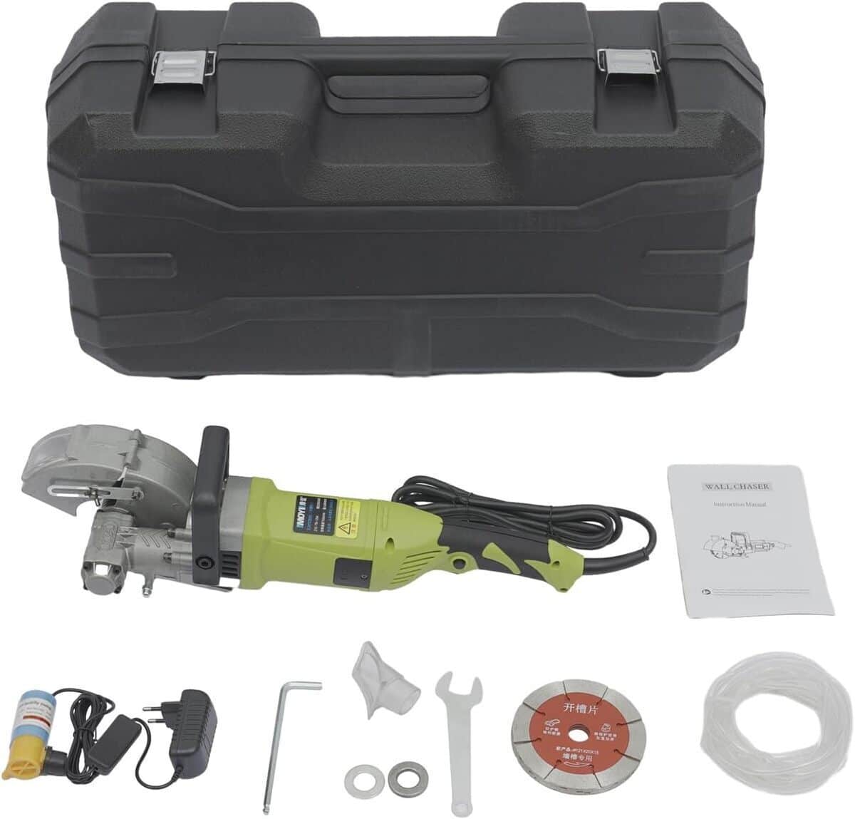 Test : rainureuse 4000W, découpeuse polyvalente pour murs en béton