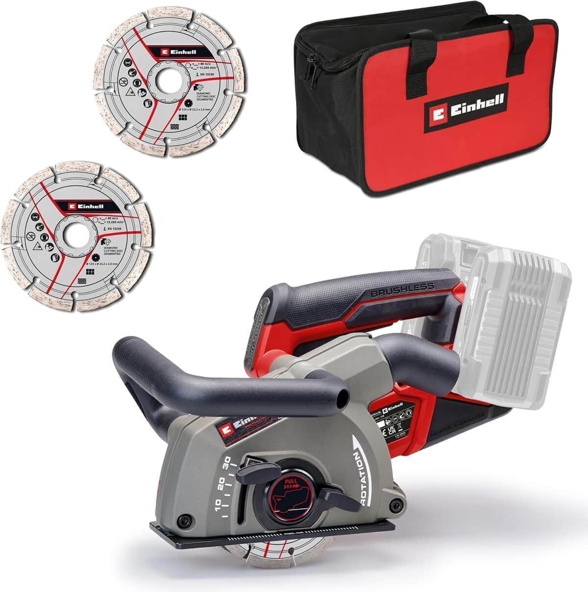 Test : rainureuse sans fil Einhell TP-MA 36/30 Li BL-Solo performante