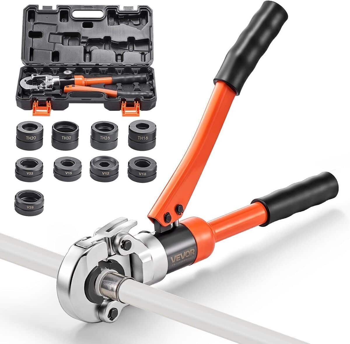 Test : vevor pince à sertir hydraulique pour tuyaux PEX et inox
