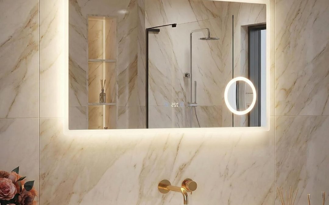 Avis : miroir de salle de bain SIRHONA avec éclairage led et anti-buée