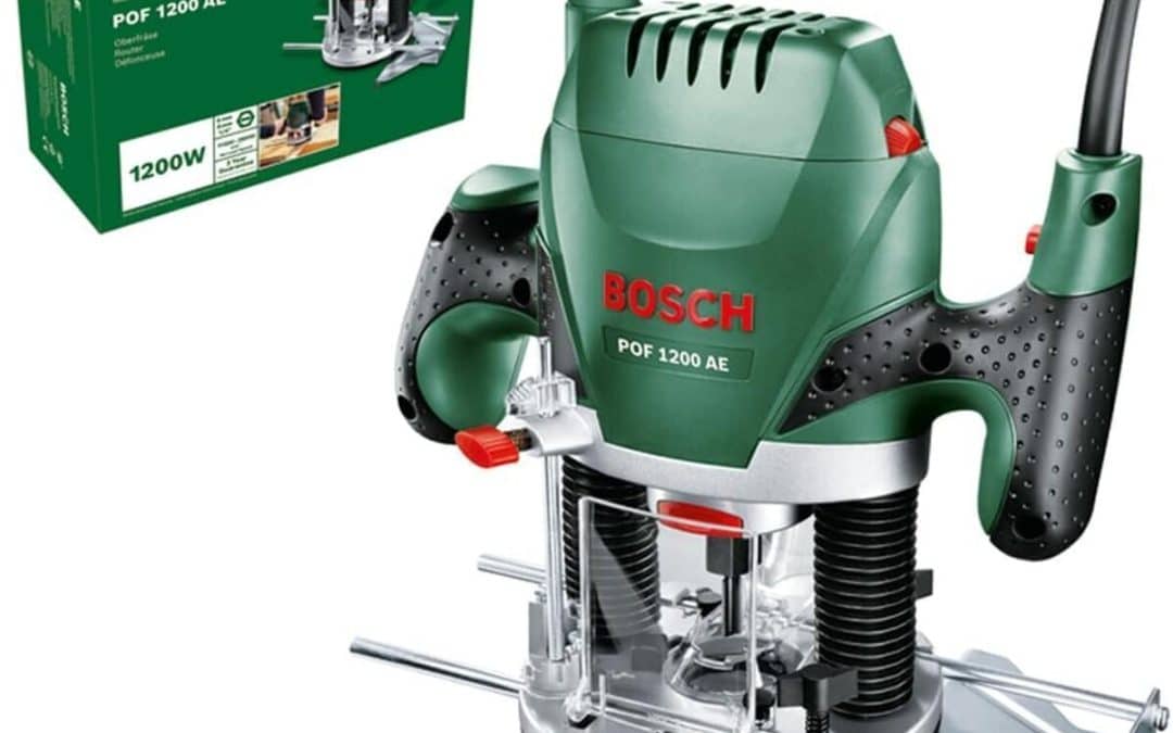 Test de la défonceuse Bosch POF 1200 AE (1 200 W)