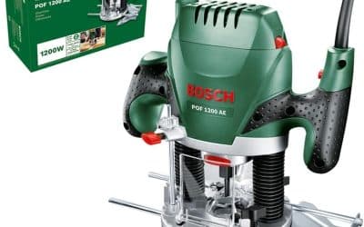 Test de la défonceuse Bosch POF 1200 AE (1 200 W)