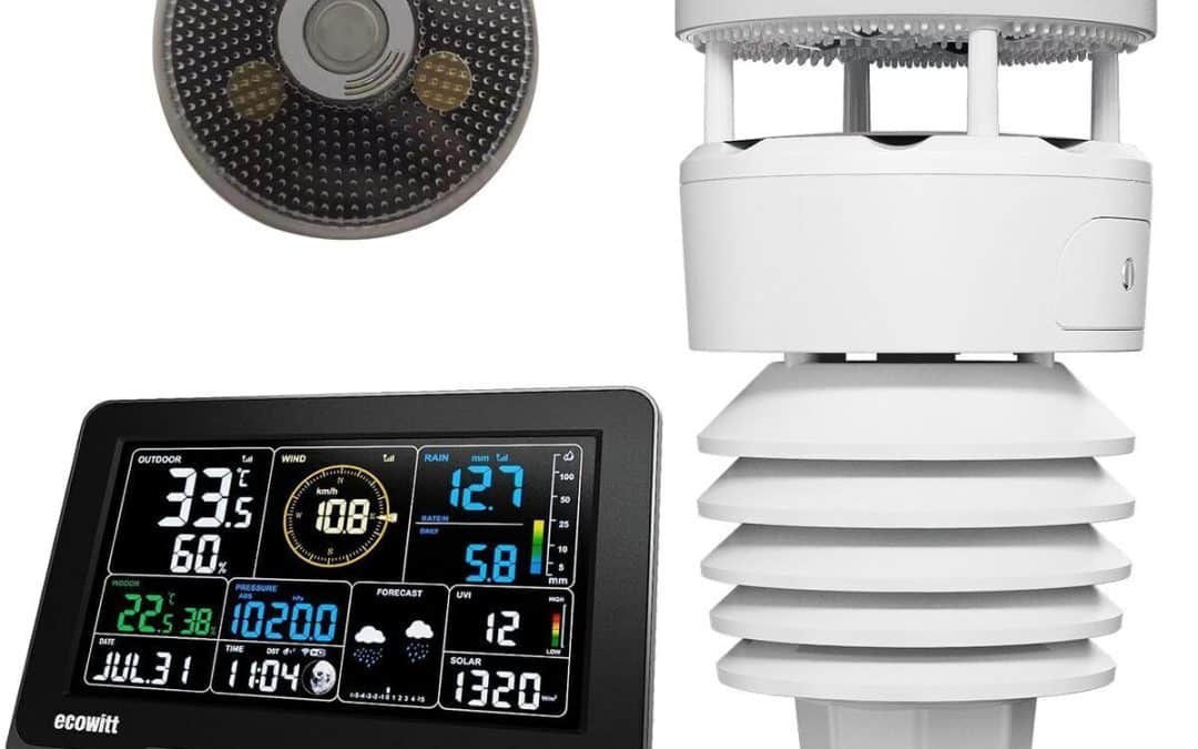Test de la station météo Ecowitt WS3901 : multifonction et connectée