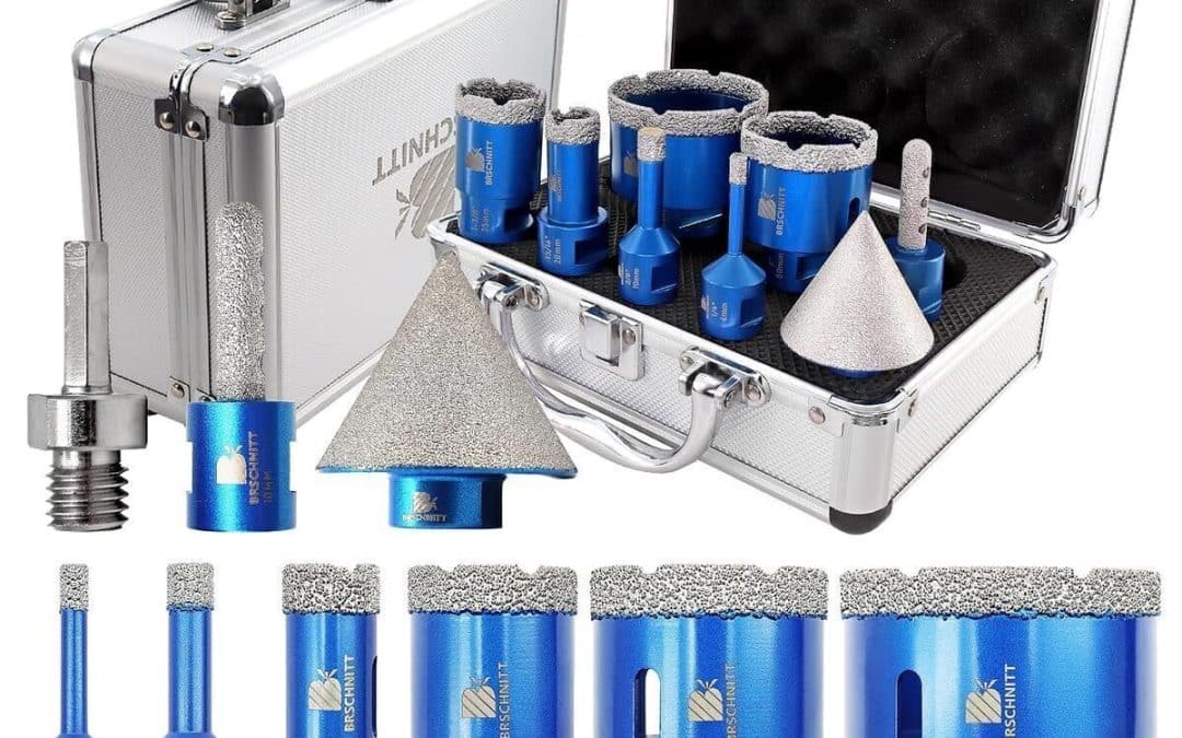 Test des forets diamant BRSCHNITT pour carrelage et granit