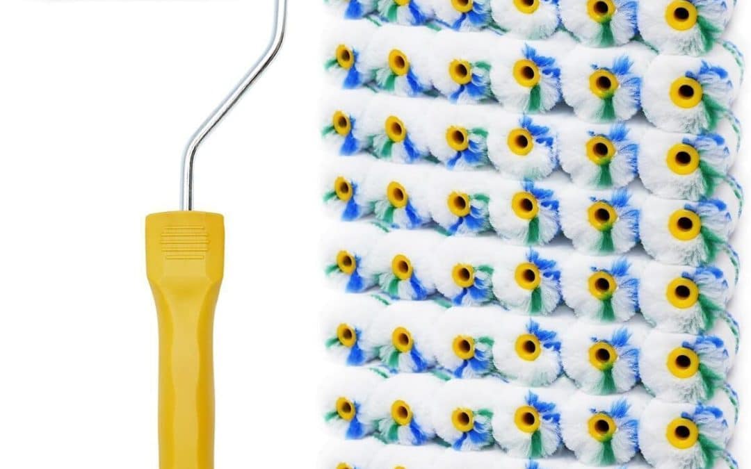 Test des rouleaux de peinture microfibre 10, 2 cm