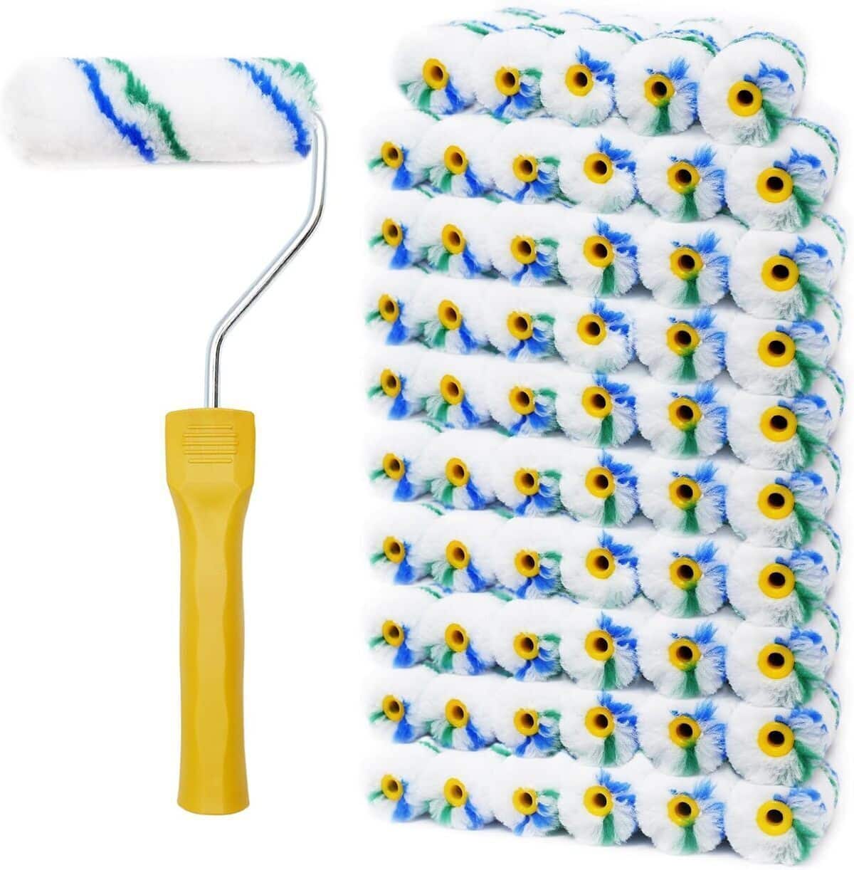 Test des rouleaux de peinture microfibre 10, 2 cm