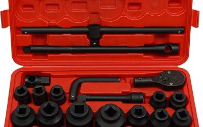 Test du coffret de douilles à cliquet poids lourd 21-65 mm