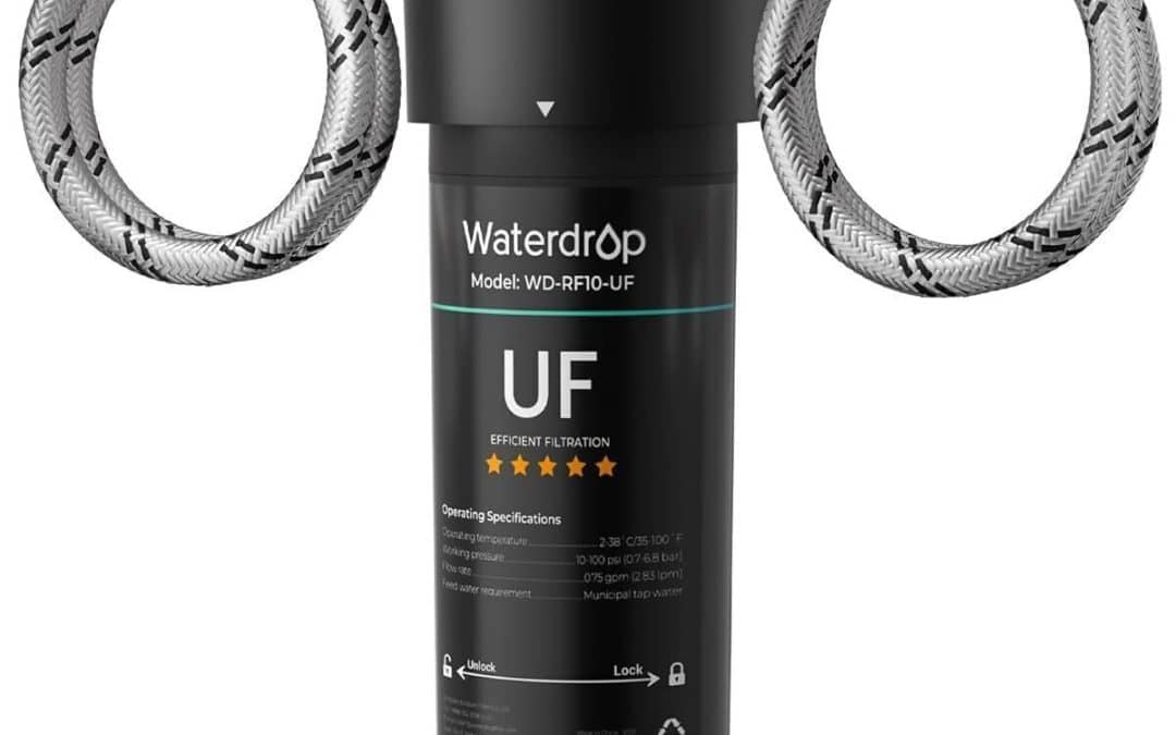 Test du filtre à eau Waterdrop 10ua-uf sous évier : élimine plomb et impuretés