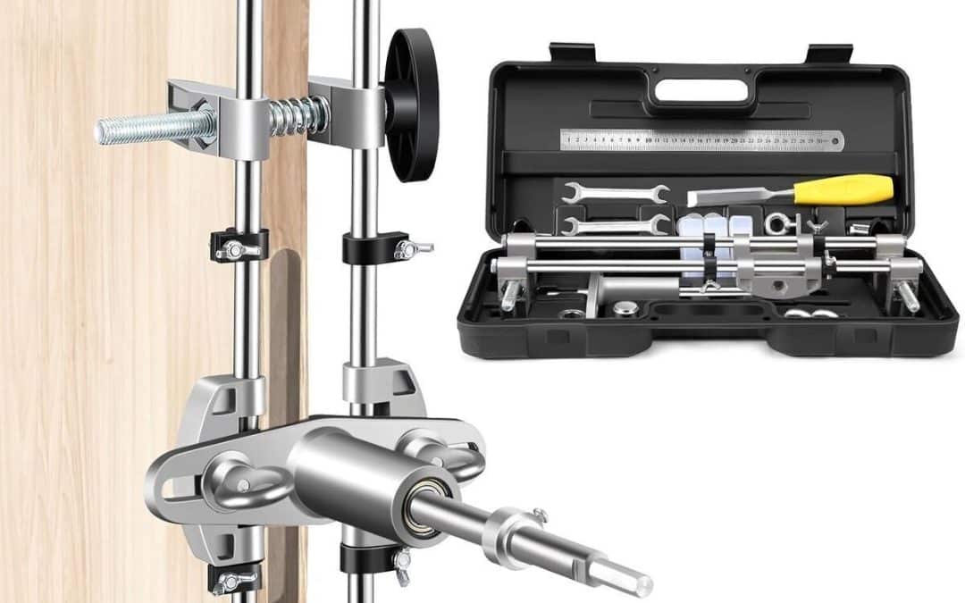 Test du kit de mortaisage de serrure en acier tungstène
