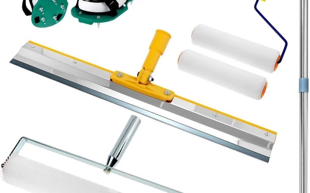 Test du kit d'outils de ciment autonivelant QWORK : praticité et polyvalence