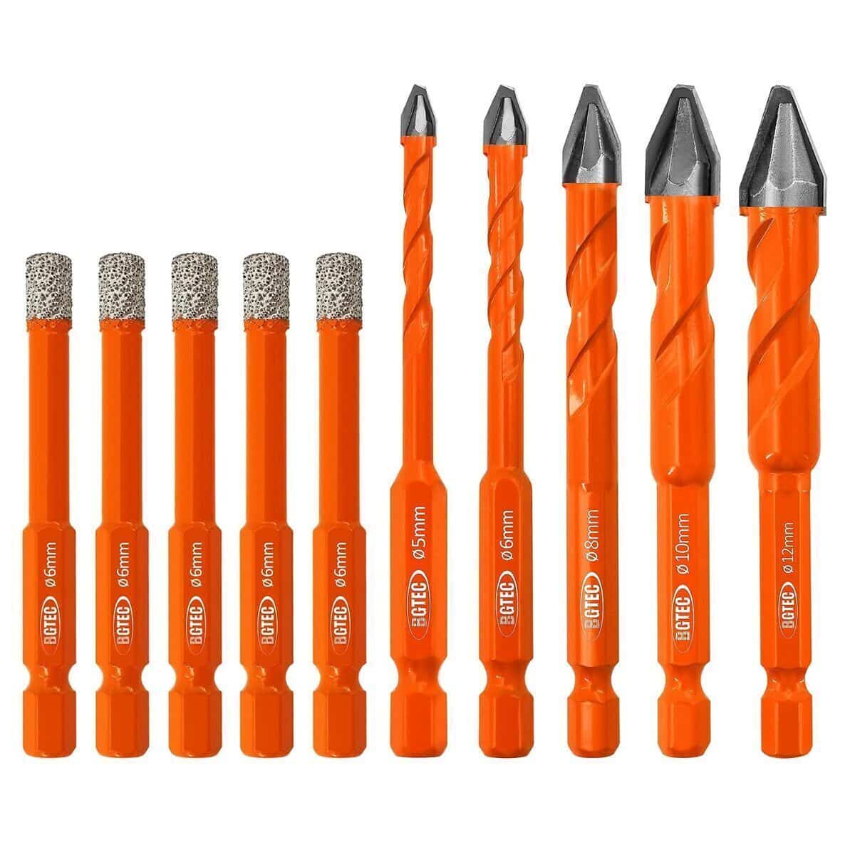 Test du kit foret diamant BGTEC : puissance et précision
